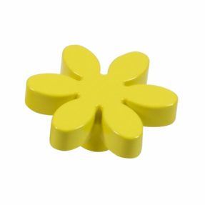 Παιδικό πομολάκι Casadino Λουλούδι Κίτρινο 5,5 cm