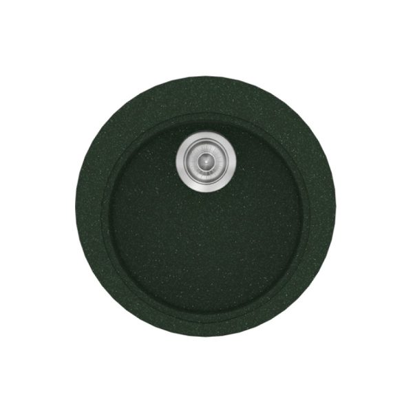 Νεροχύτης Κουζίνας Sanitec Classic 316-19 Granite Green Ø48cm