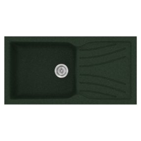 Νεροχύτης Κουζίνας Sanitec Classic 324-19 Granite Green 100x50cm