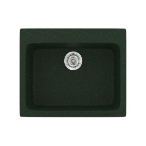 Νεροχύτης Κουζίνας Sanitec Classic 331-19 Granite Green 60x50cm